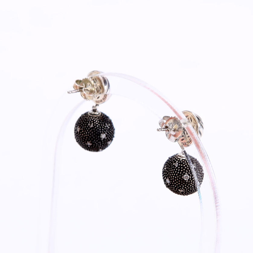 Midnight Melange Starlight Ball Drop Silver/Black