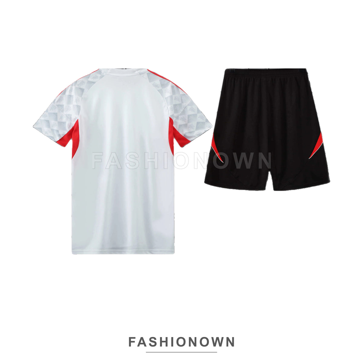 Manchester United 2025/26 Training Set – White Diamond Pattern – view 9