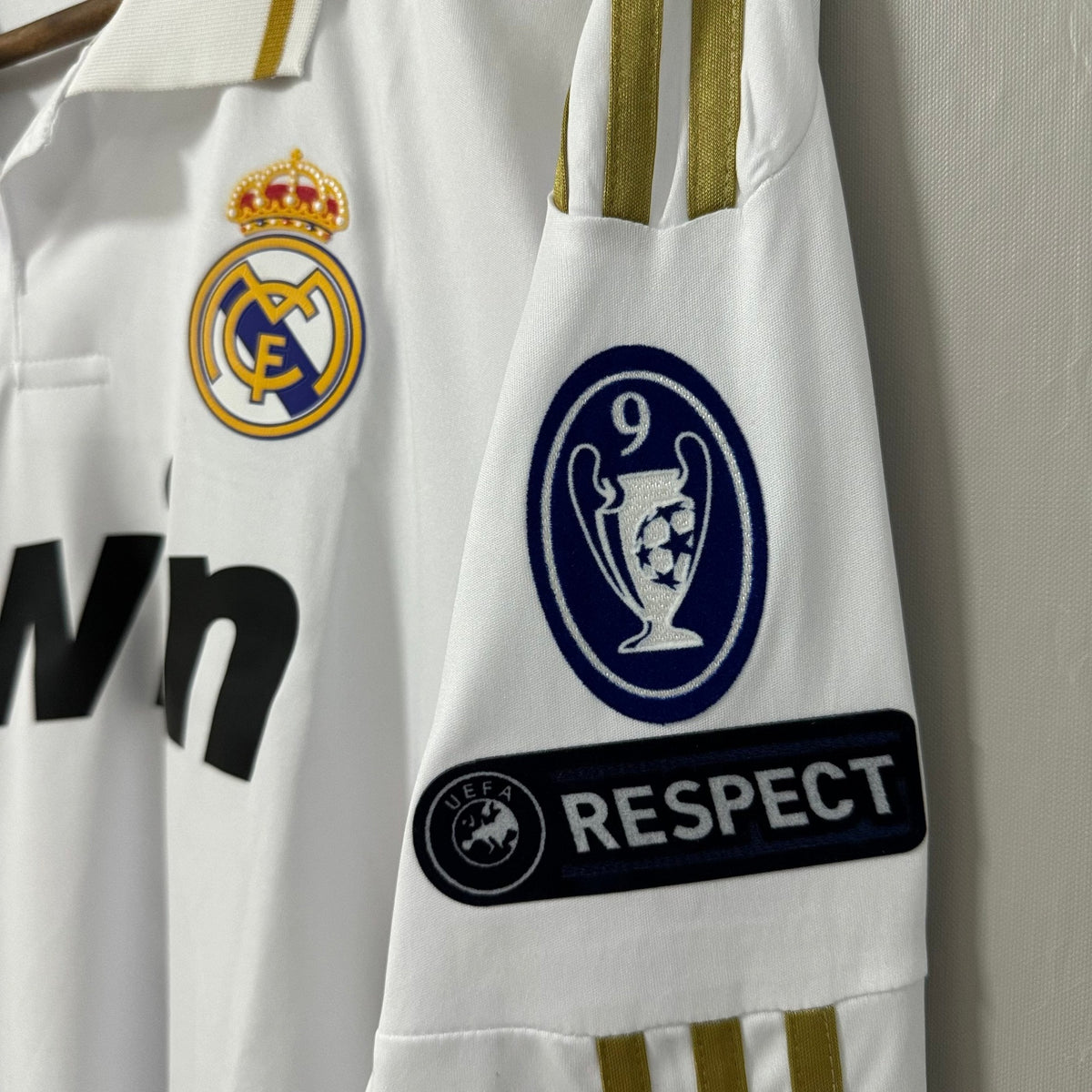 Real Madrid 2011/12 Home Long-Sleeve Retro Jersey – view 3