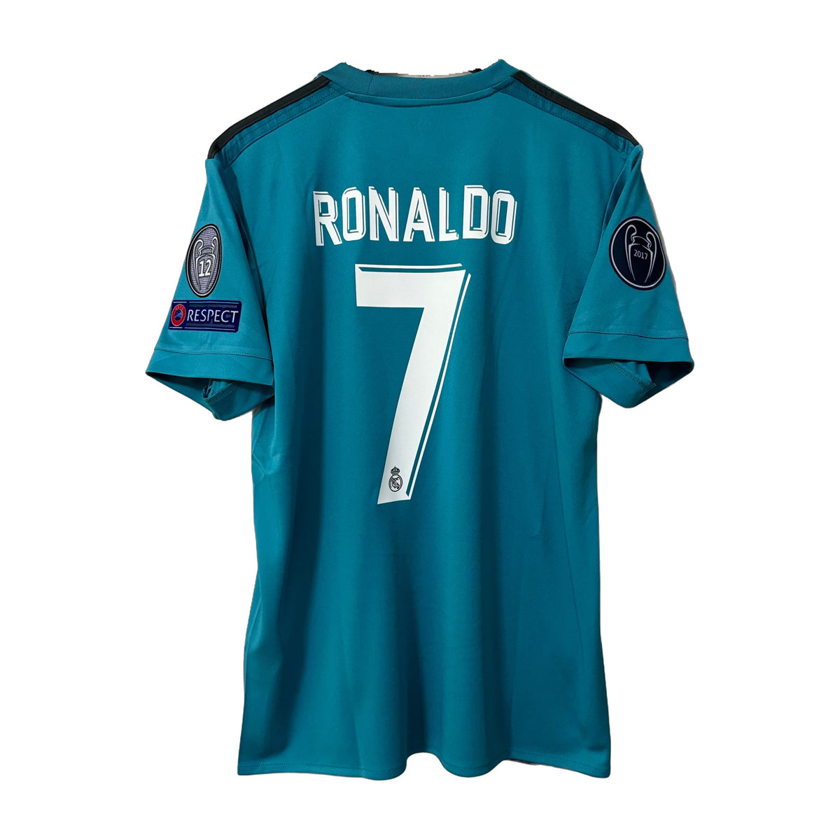 Real Madrid 2017/18 Away (Third Kit) Retro Jersey – view 2