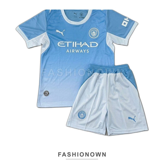 Manchester City 2026/27 Home Kids Kit