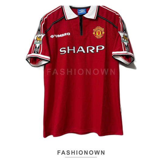 Manchester United 1998/00 Home Retro Soccer Jersey
