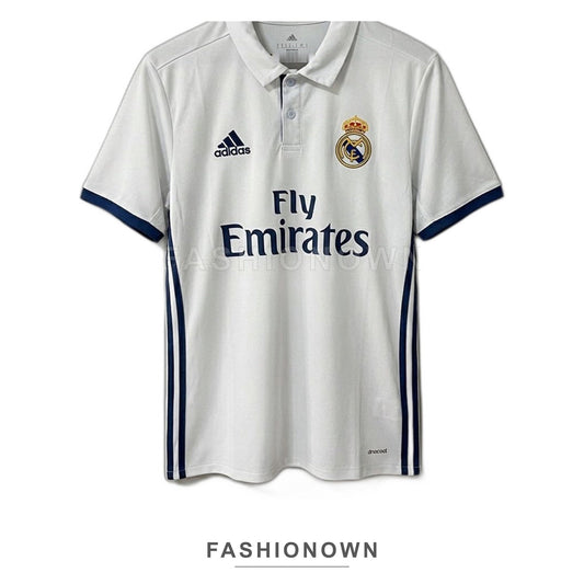 Real Madrid 2016/17 Home Retro Soccer Jersey