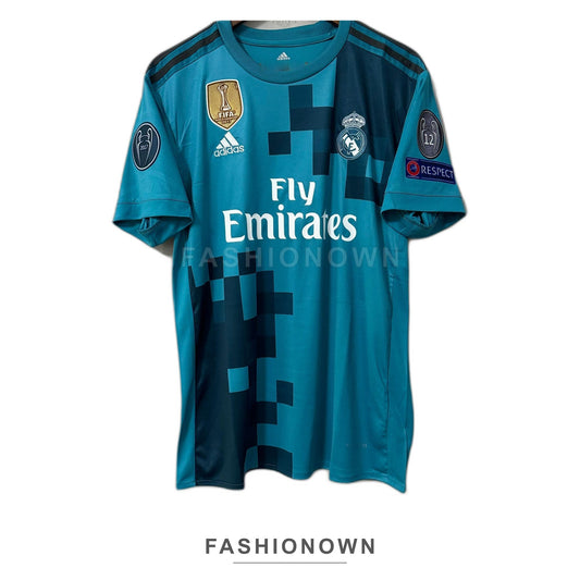 Real Madrid 2017/18 Away (Third Kit) Retro Soccer Jersey
