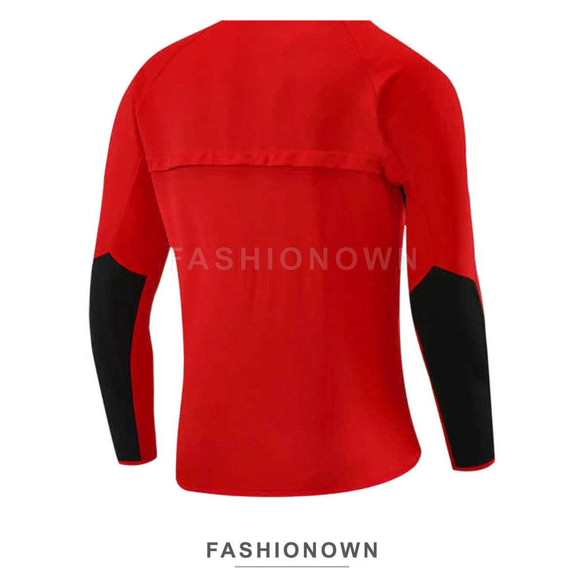 Manchester United 2002/03 Retro Half-Zip Training Top – Red – view 10
