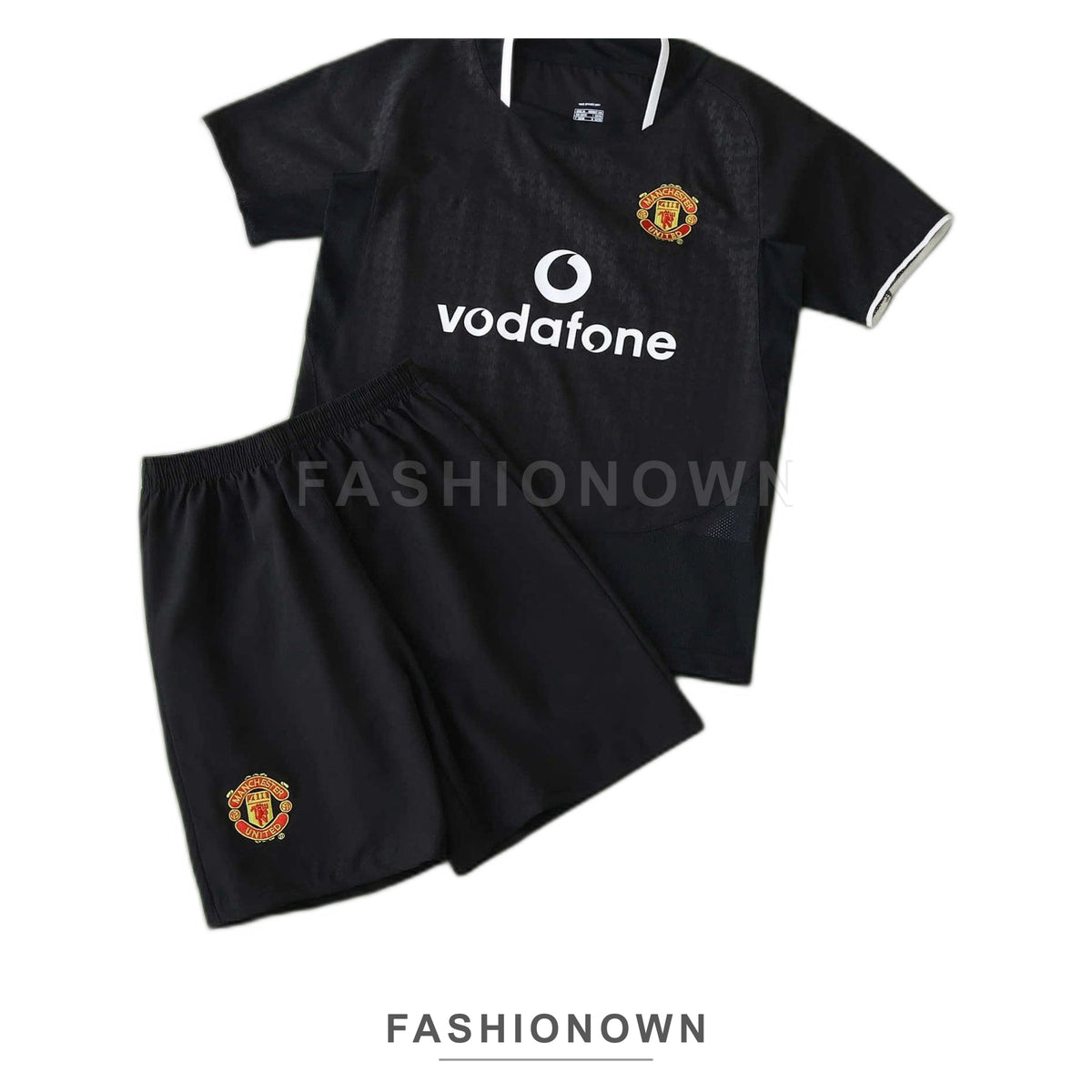 Manchester United 2003/04 Away Retro Kids Kit