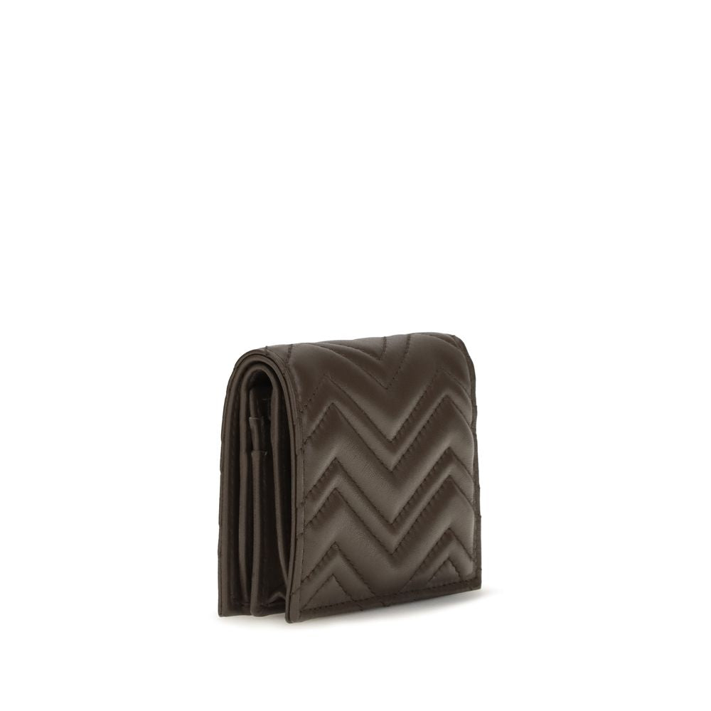 Gucci GG Marmont Wallet — Brown