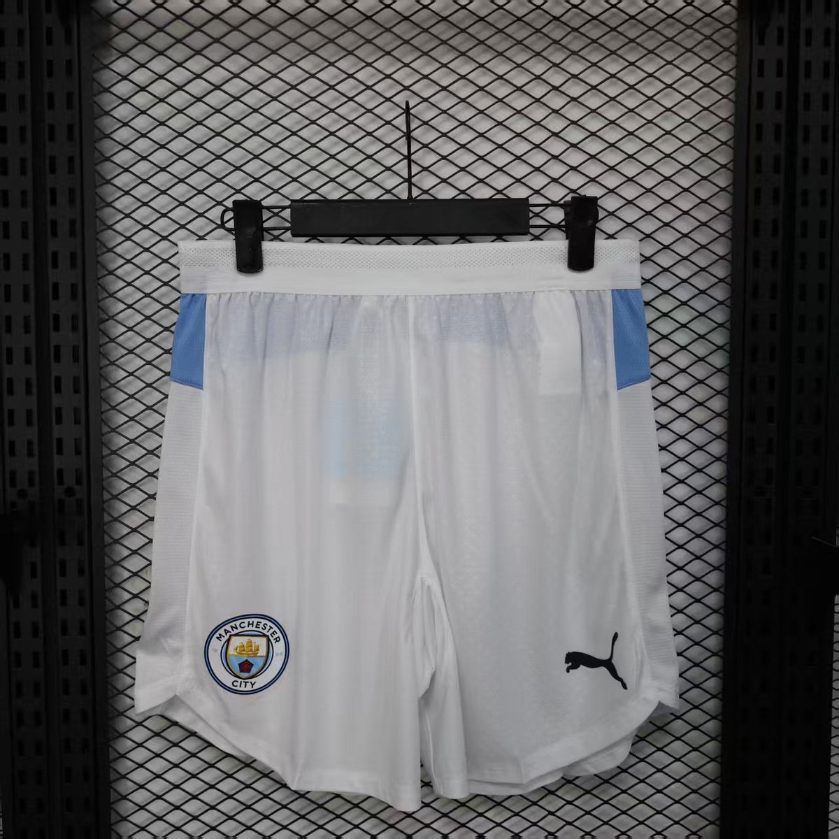 Manchester City 2025/26 Home Shorts – Player Edition