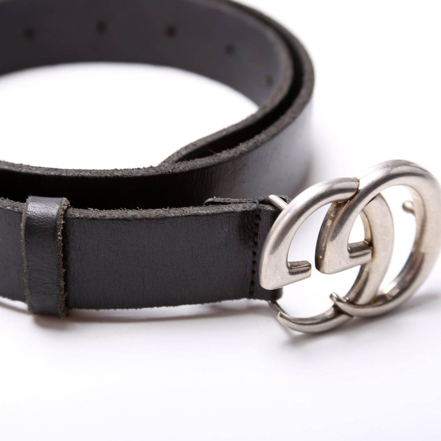 414516 GG Marmont Belt Size 75/30 Black