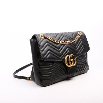 498090 Marmont Large Black