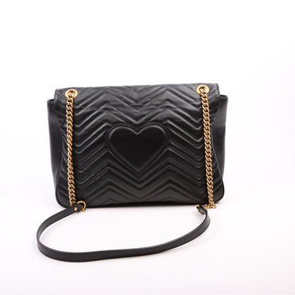 498090 Marmont Large Black