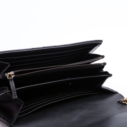 474575 Marmont Chain Wallet Black