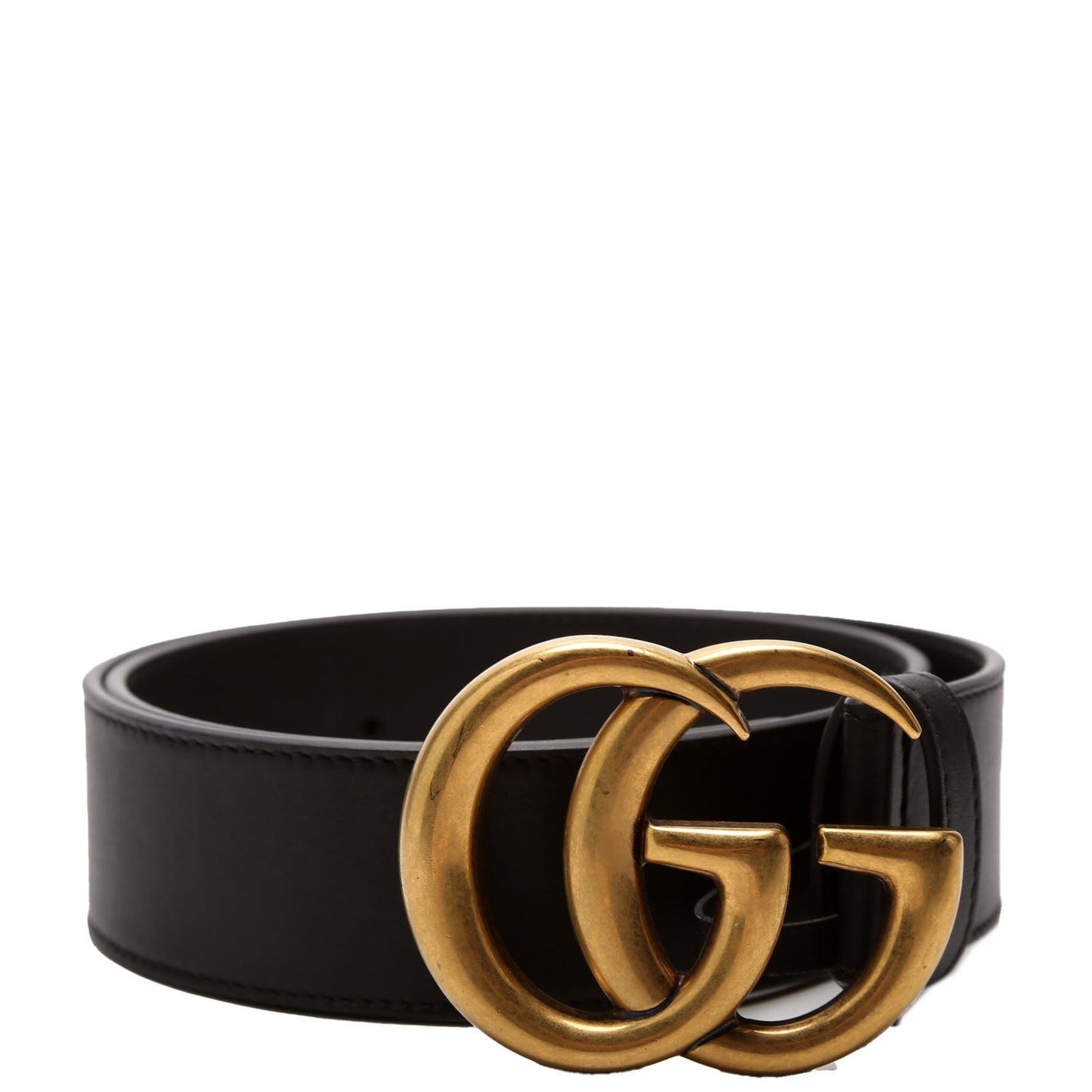 400593 GG Marmont Belt Size 70/28 Black