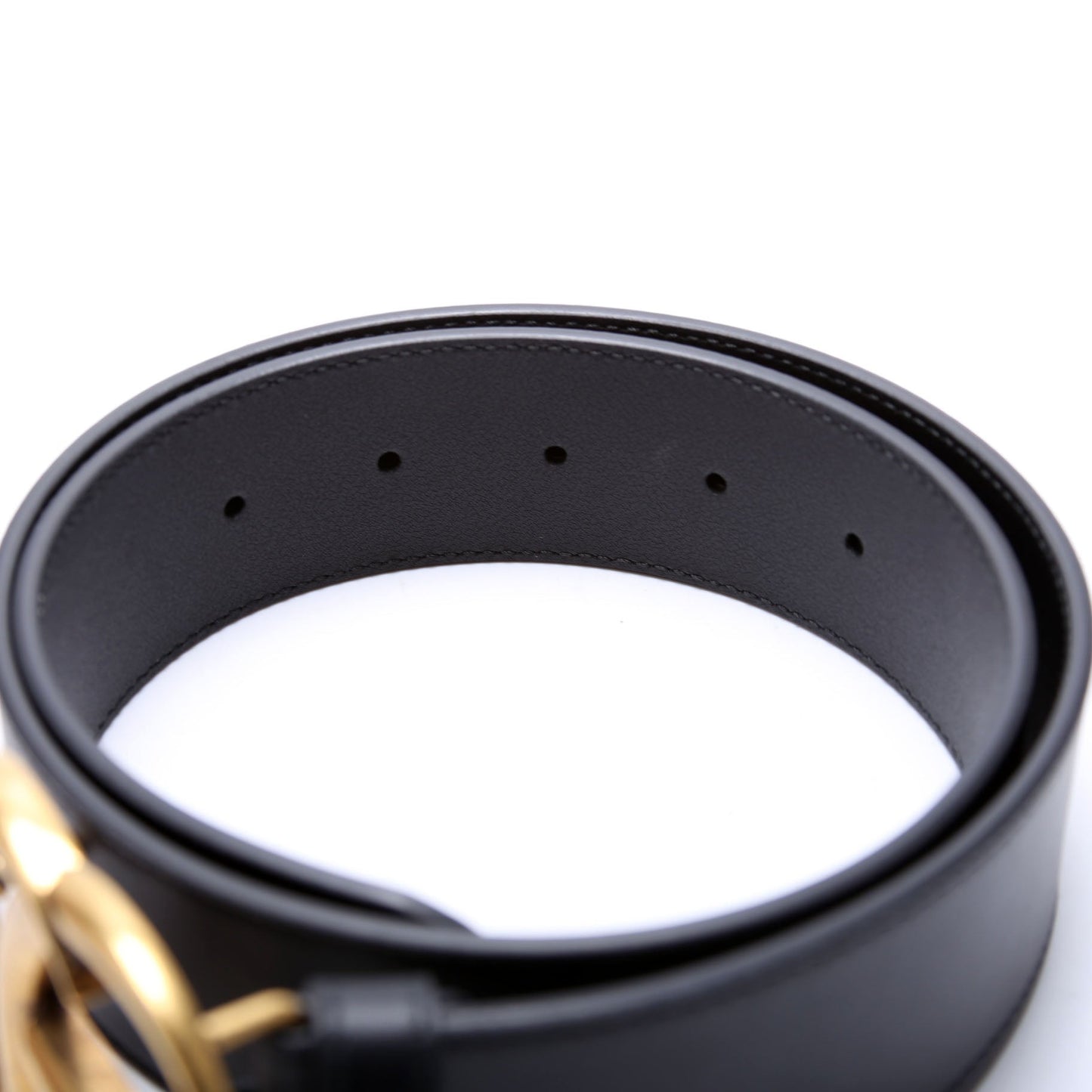 400593 GG Marmont Belt Size 70/28 Black
