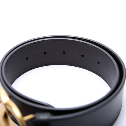 400593 GG Marmont Belt Size 70/28 Black