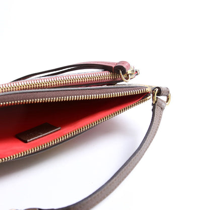 454111 GG Supreme Blooms/Bengal Double Zip Shoulder Bag