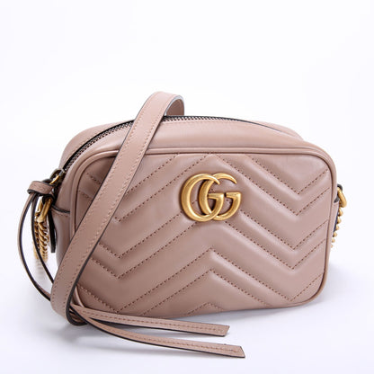 448065 Marmont Mini Camera Bag Tan