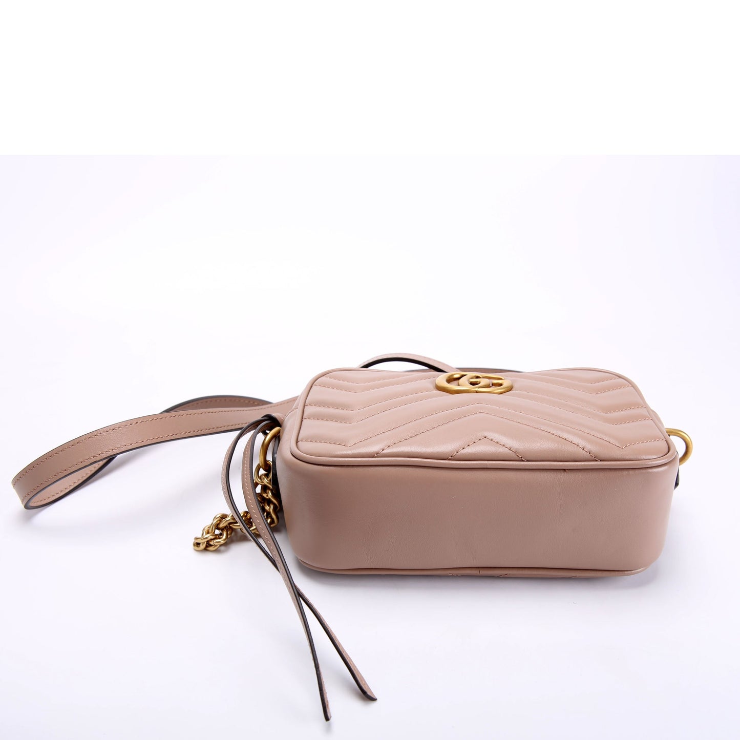 448065 Marmont Mini Camera Bag Tan