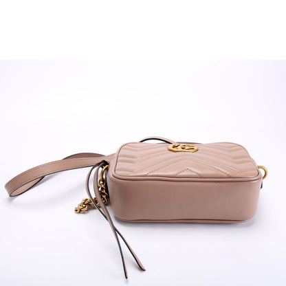448065 Marmont Mini Camera Bag Tan