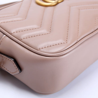 448065 Marmont Mini Camera Bag Tan
