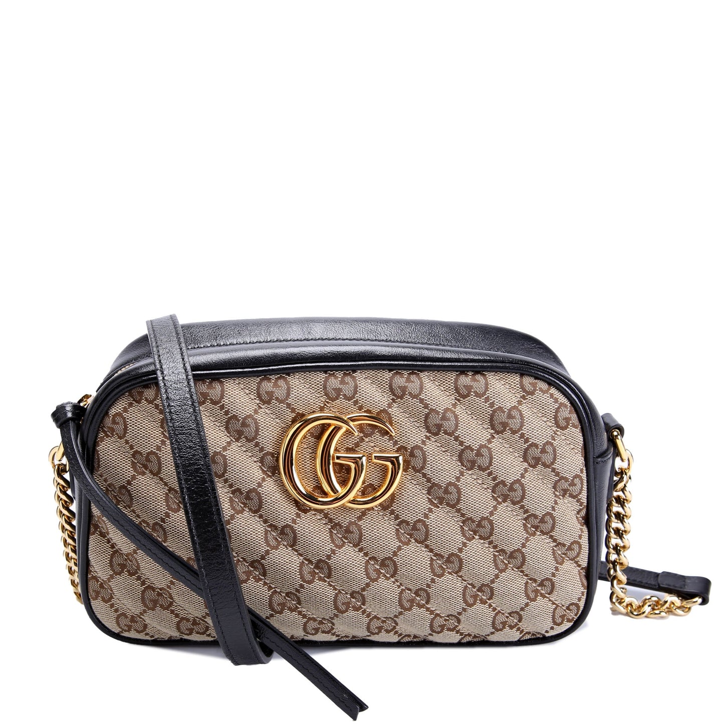 447632 Marmont Small GG Canvas Camera