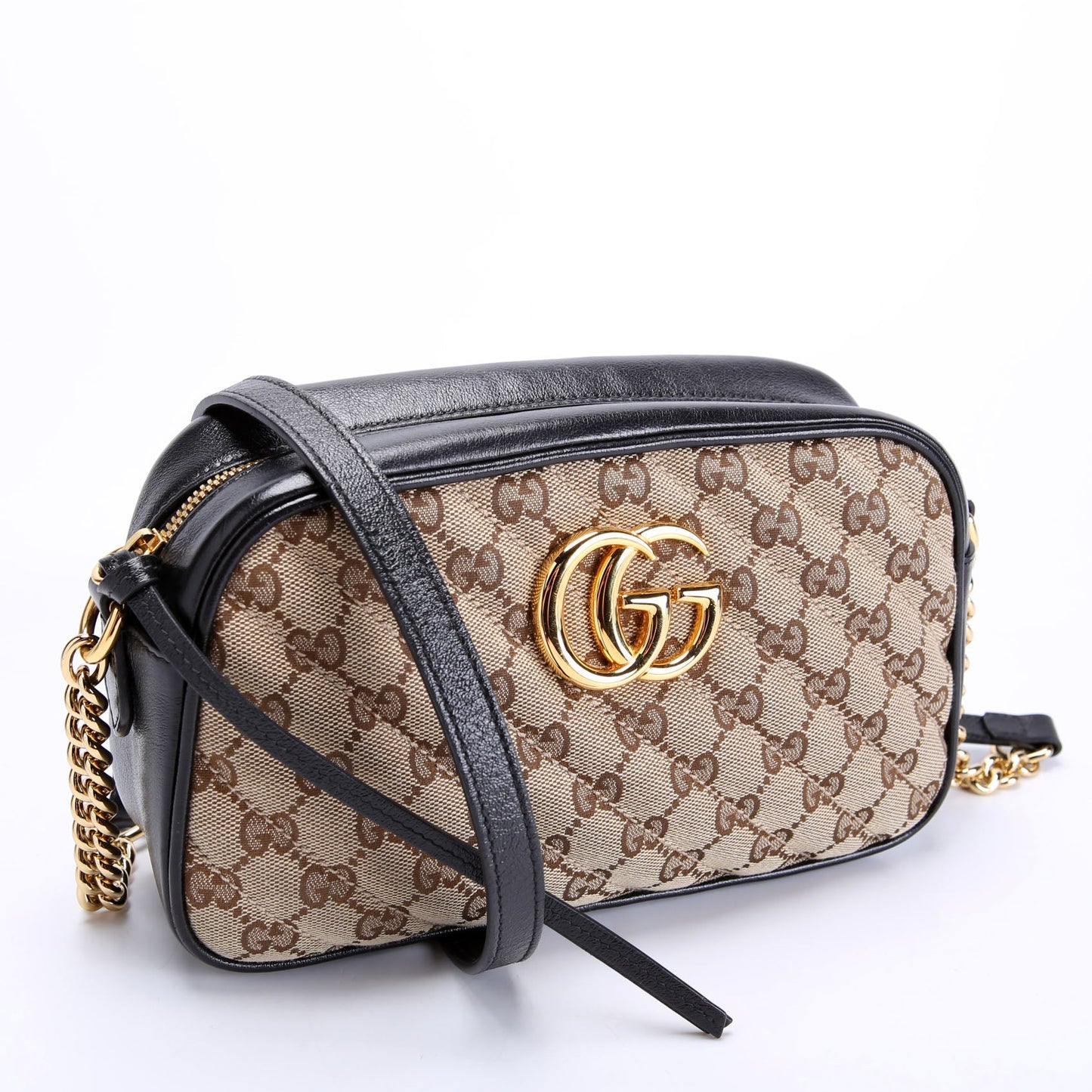 447632 Marmont Small GG Canvas Camera