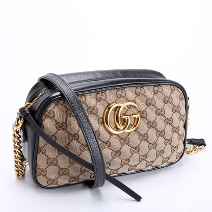 447632 Marmont Small GG Canvas Camera