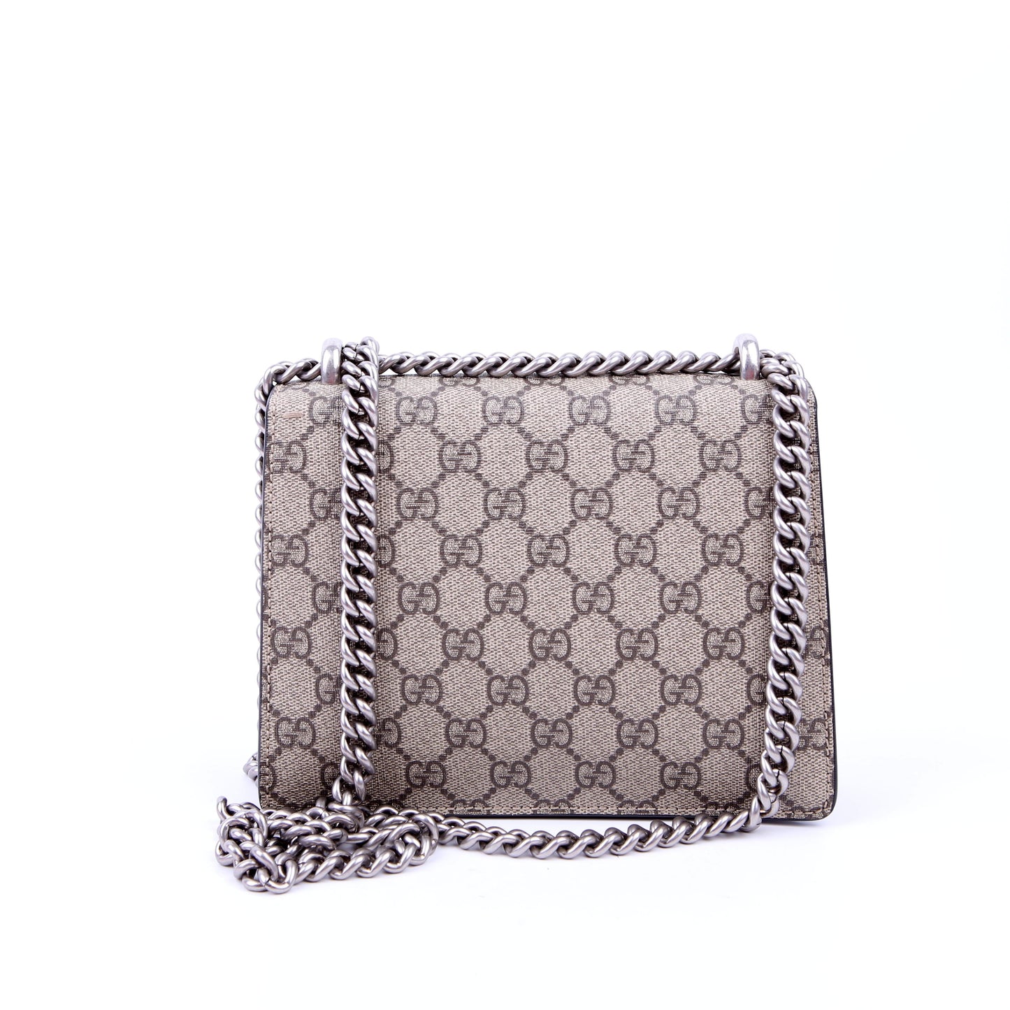 421970 Dionysus GG Shoulder Mini Tan/Black