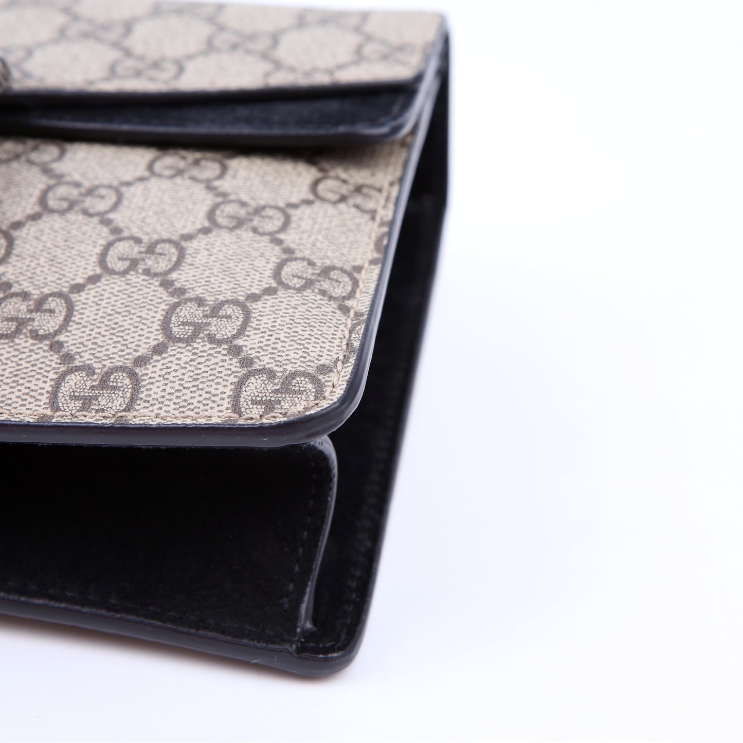 421970 Dionysus GG Shoulder Mini Tan/Black