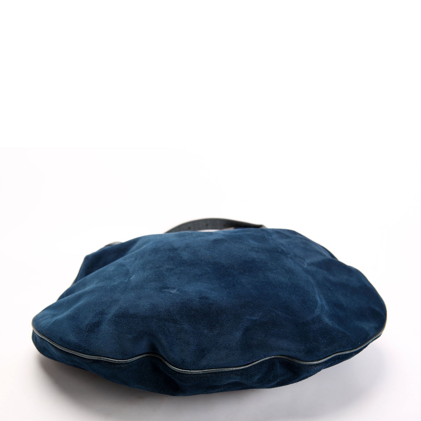145764 Suede Glam Hobo Blue