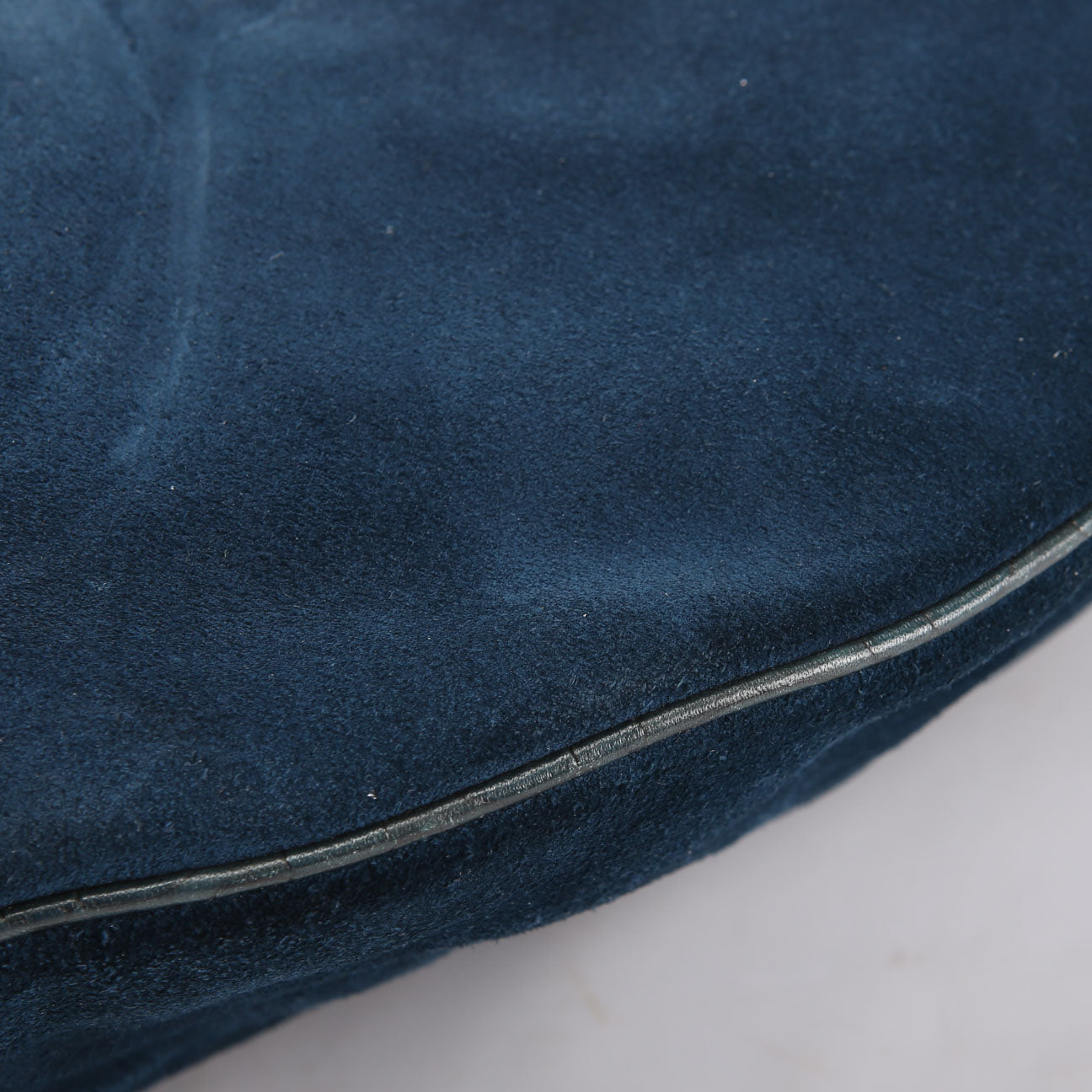 145764 Suede Glam Hobo Blue
