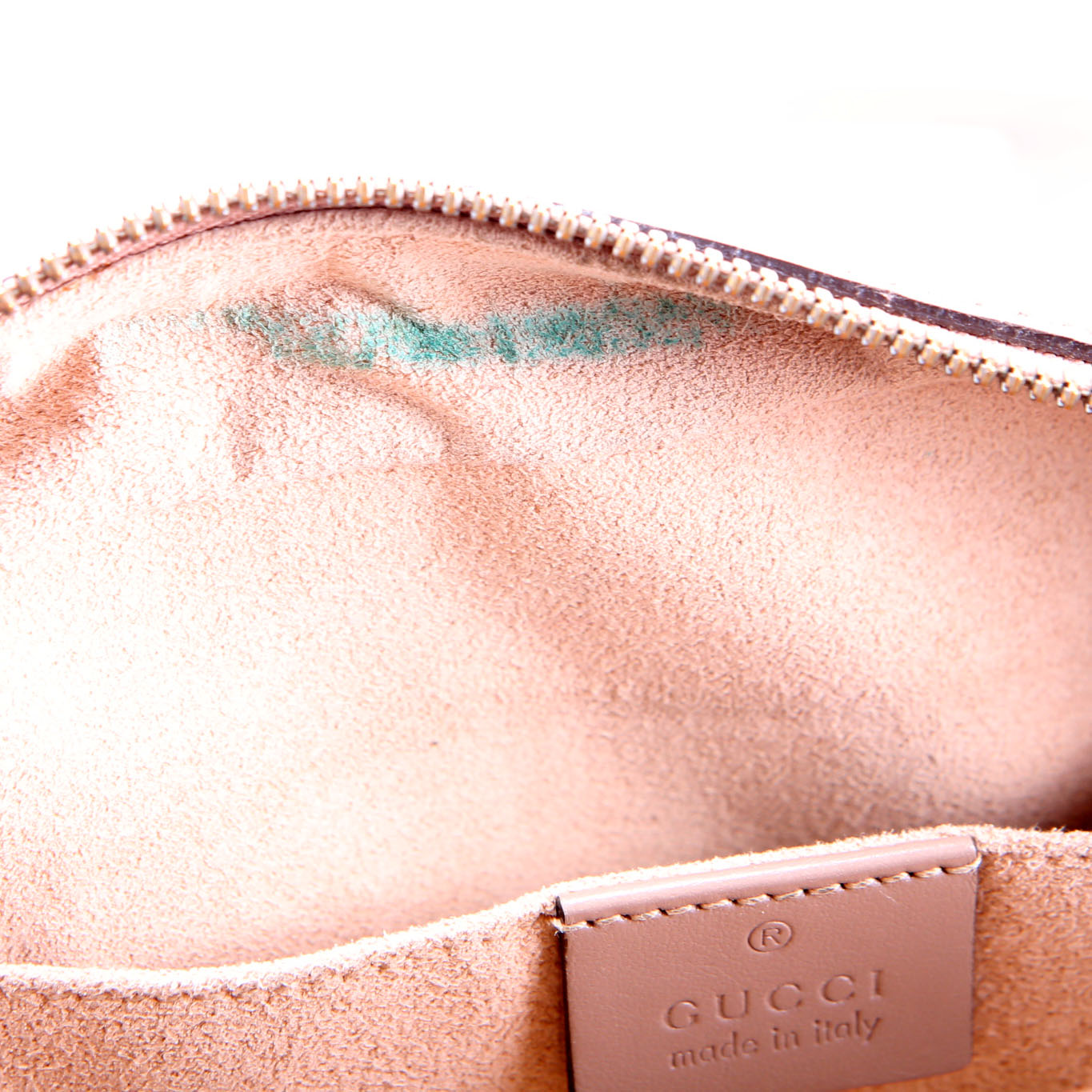 447632 Marmont Small Leather Camera Taupe