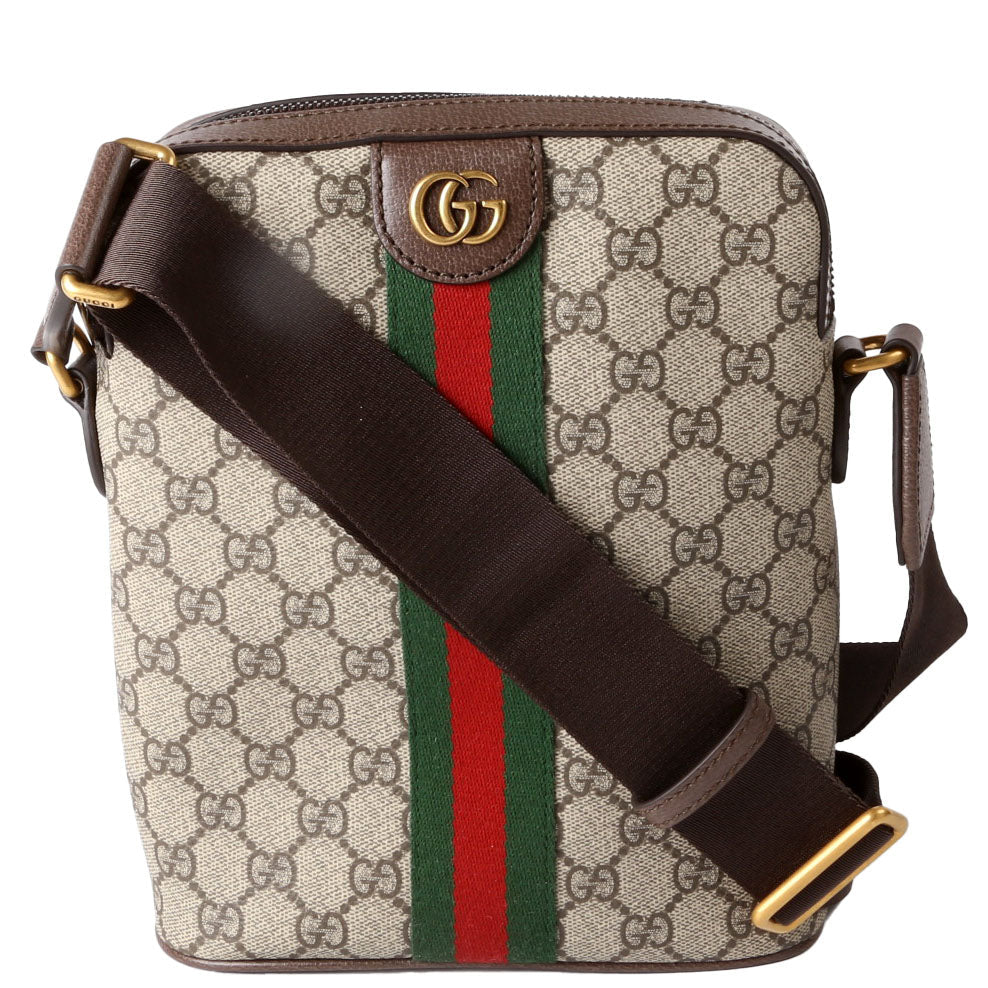 839103 GG Supreme Ophidia Slingbag Small Brown