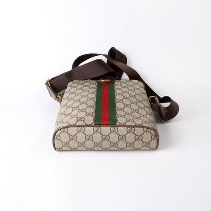 839103 GG Supreme Ophidia Slingbag Small Brown