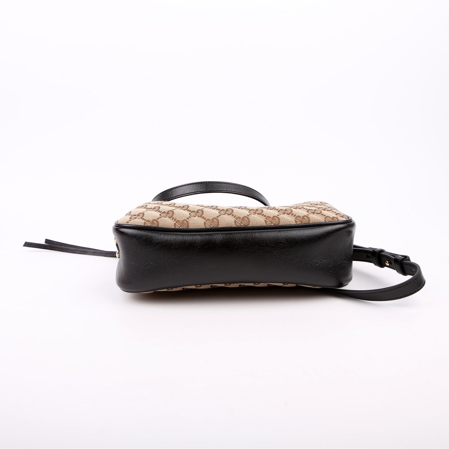 447632 Marmont Small GG Canvas Camera Tan/Black