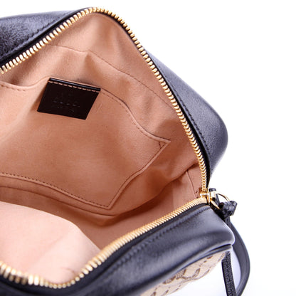 447632 Marmont Small GG Canvas Camera Tan/Black