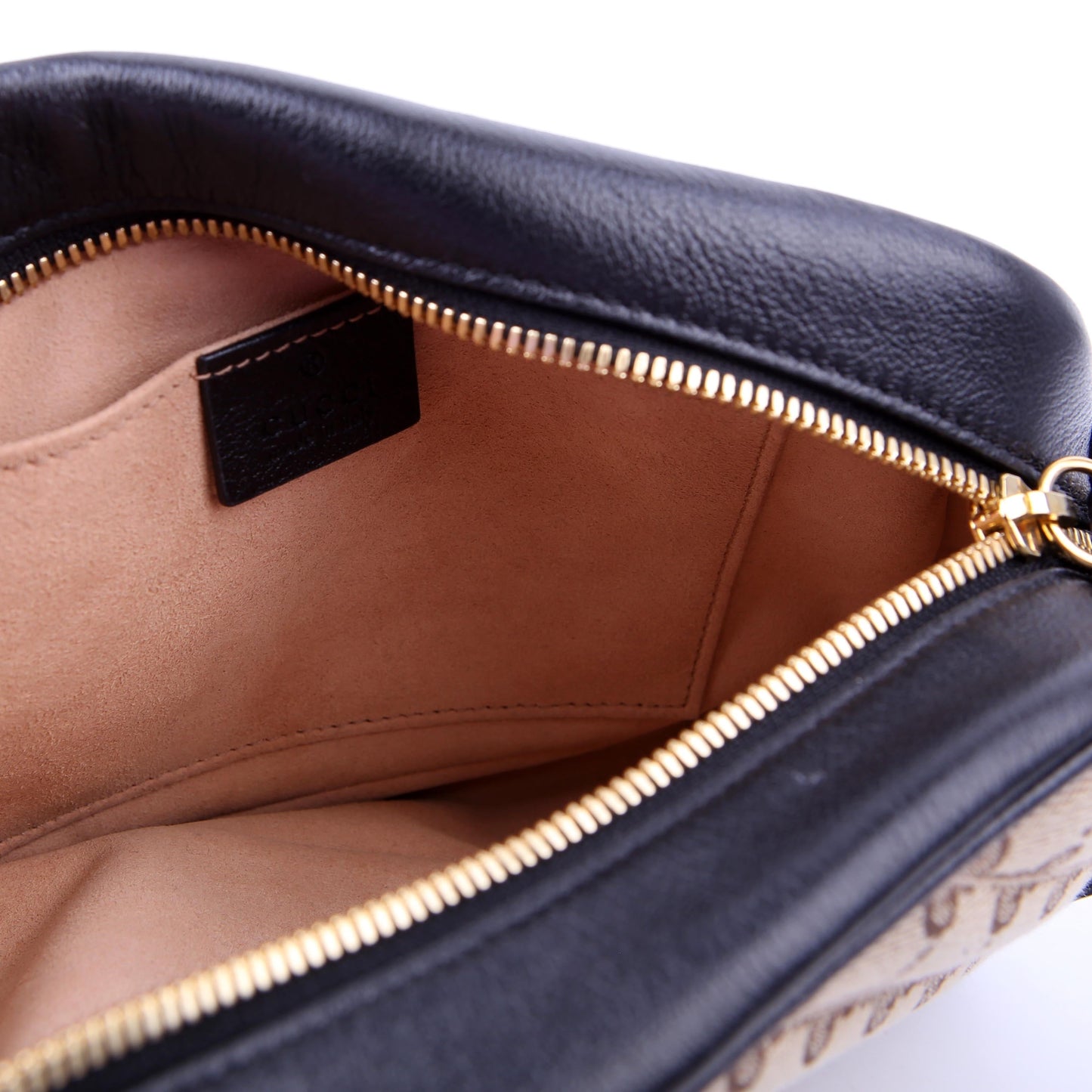 447632 Marmont Small GG Canvas Camera Bag Black