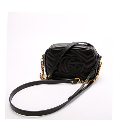 634785 Marmont Mini Camera Bag Black
