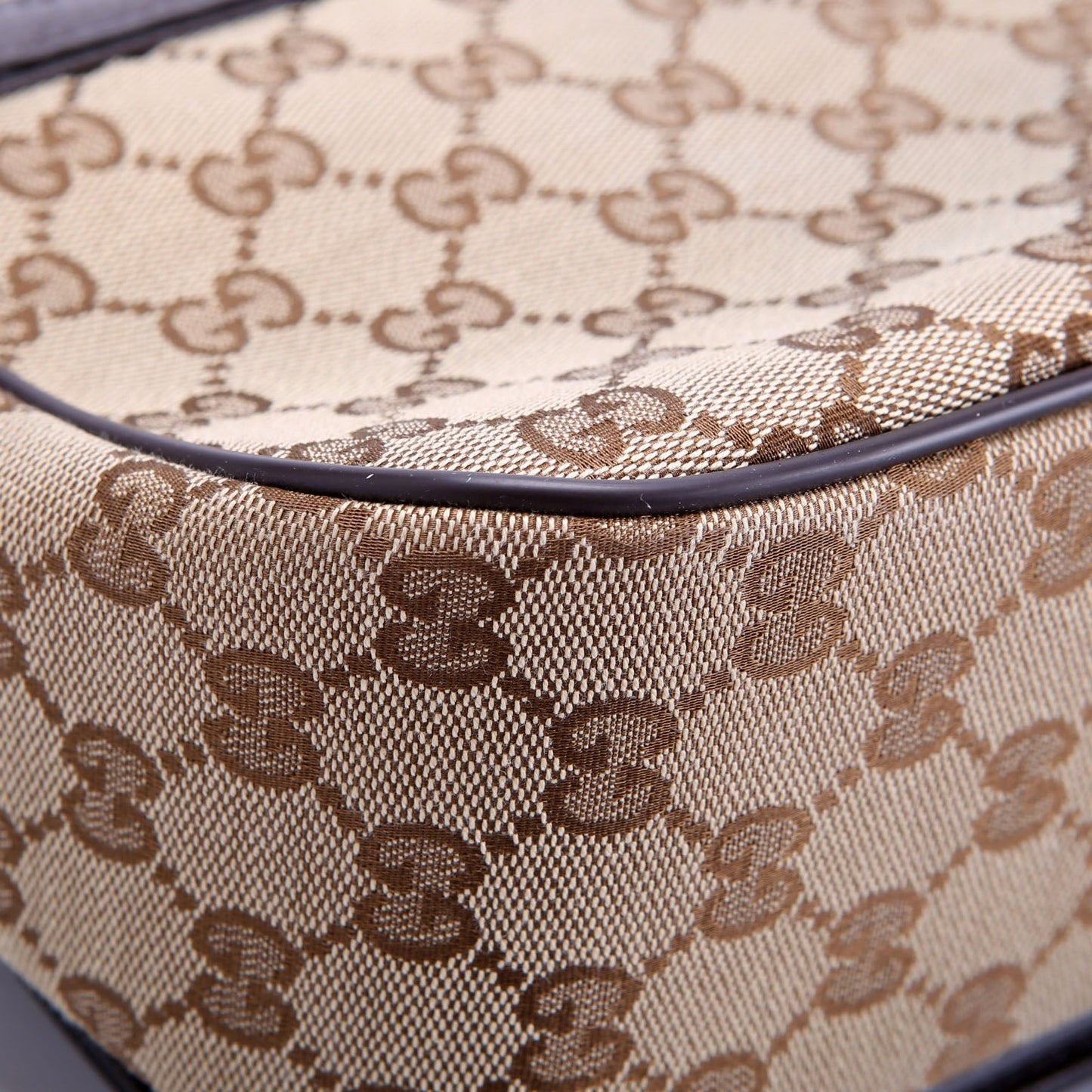 449172 GG Canvas Messenger Brown