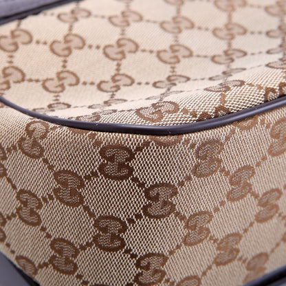 449172 GG Canvas Messenger Brown