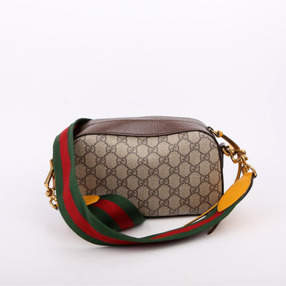 476466 GG Supreme Messenger Bag Brown