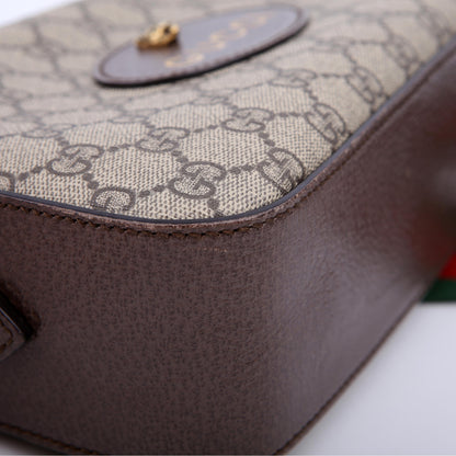 476466 GG Supreme Messenger Bag Brown