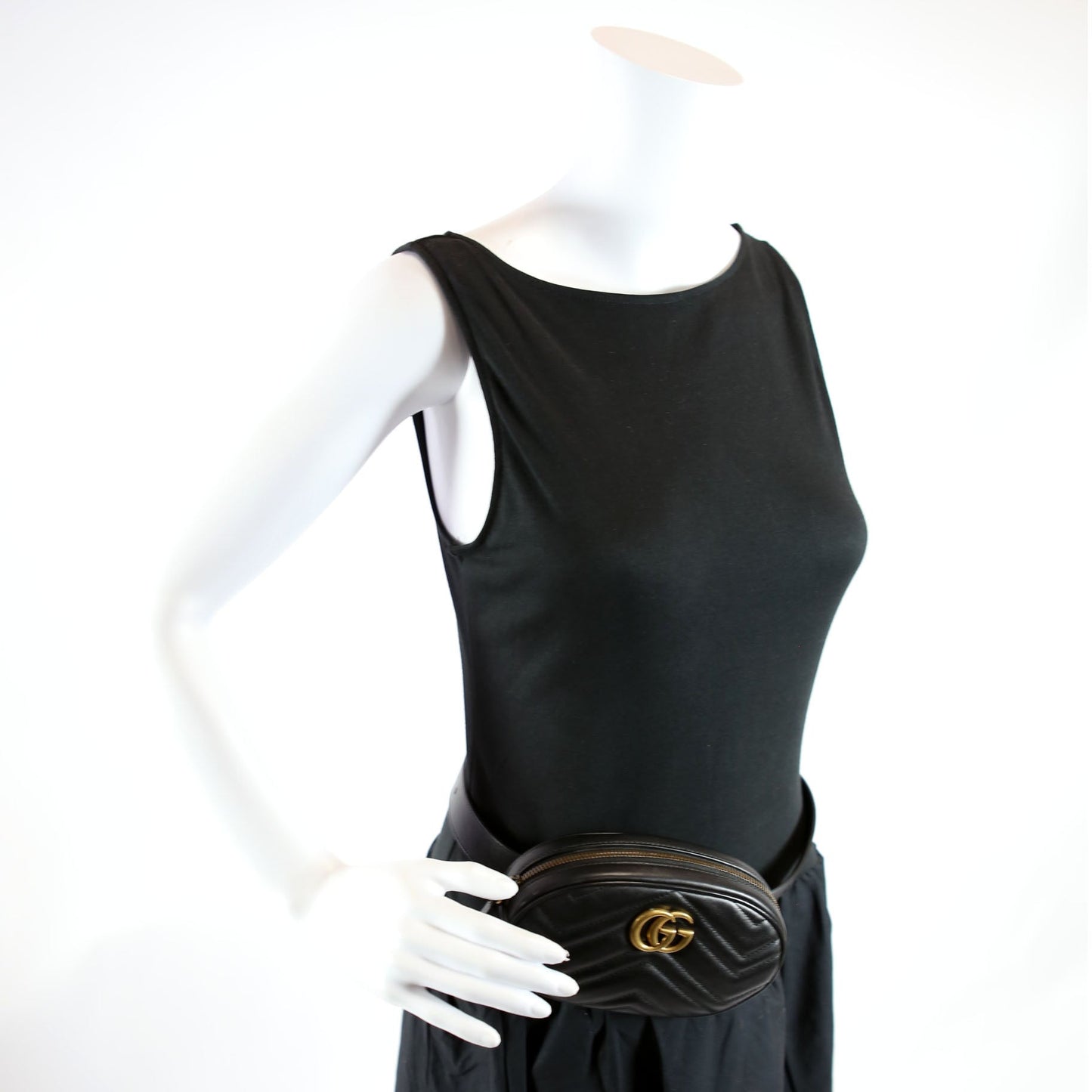 476434 Marmont Belt Bag Black