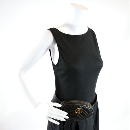 476434 Marmont Belt Bag Black