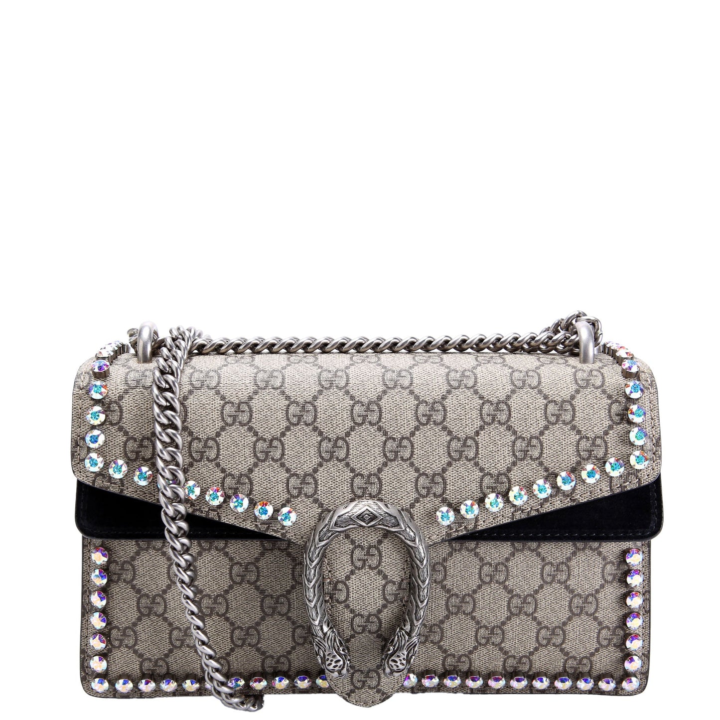 400249 Dionysus GG Crystal Small Brown/Black
