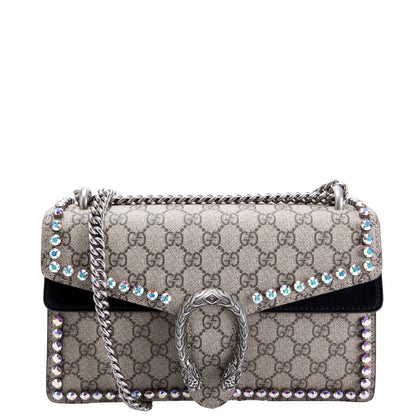 400249 Dionysus GG Crystal Small Brown/Black