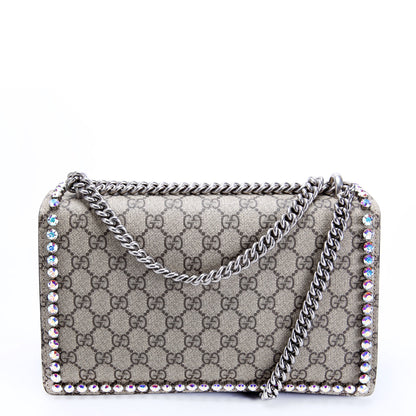 400249 Dionysus GG Crystal Small Brown/Black