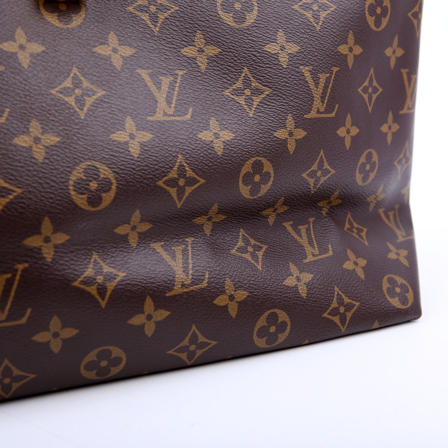 Flower Hobo Monogram Burgundy