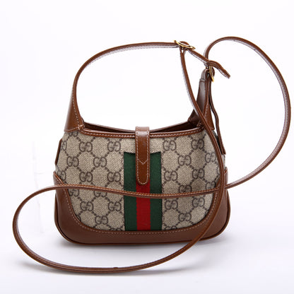 637092 Jackie Mini Hobo Brown