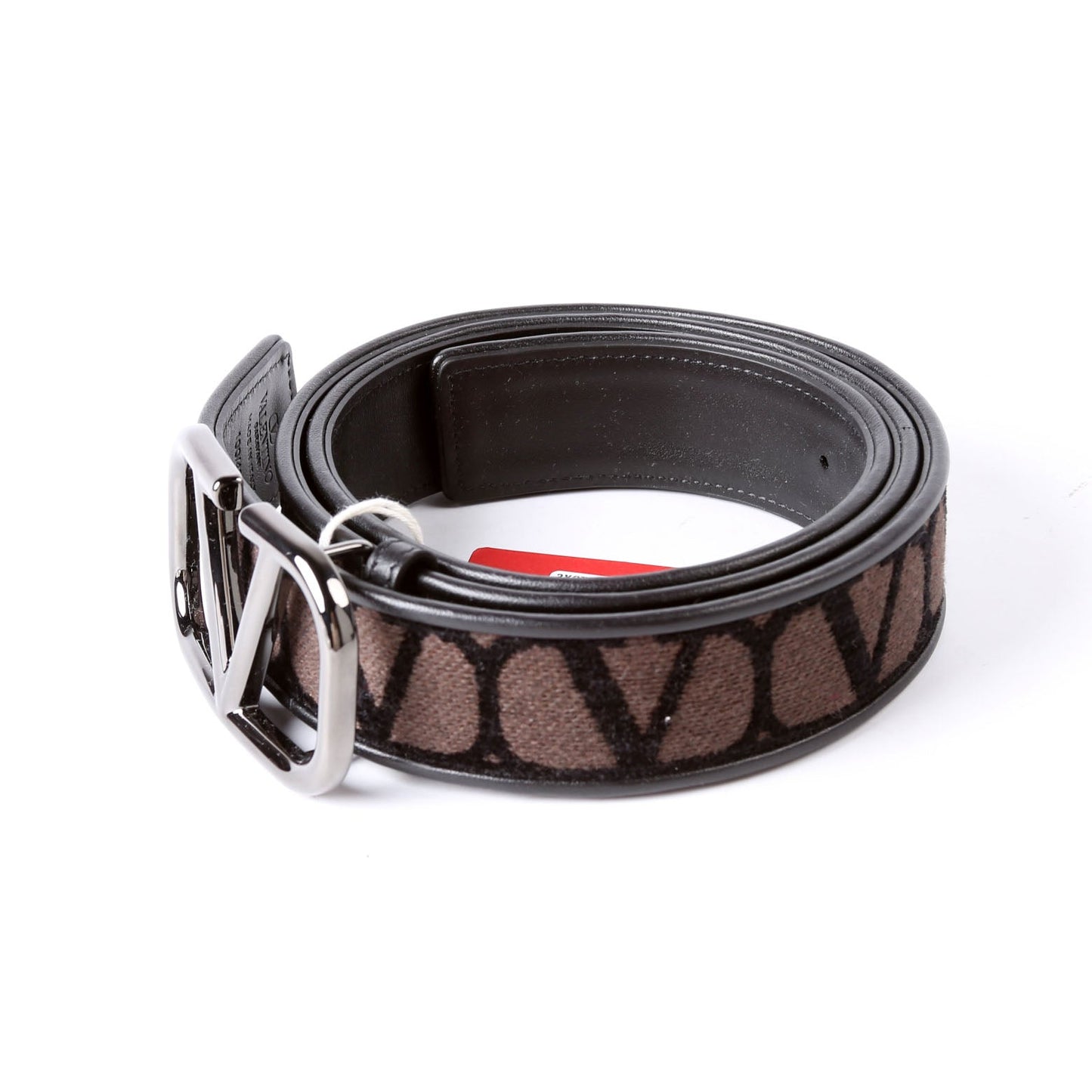 VLogo Signature 40MM Reversible Leather Belt Size 100/40 Black/Brown